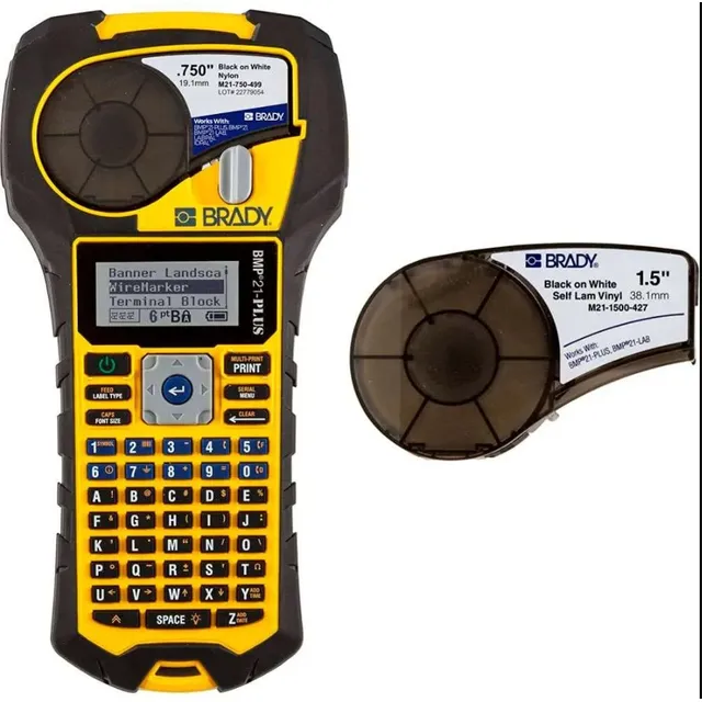 Impresora Portátil Brady M210 De Etiquetas + Cinta