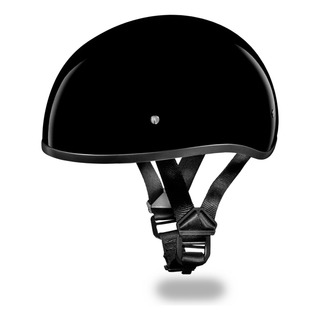 Casco Daytona Helmets D.o.t. Skull Cap - Hi-gloss Black Casco Daytona Helmets D.o.t. Skull Cap - Hi-gloss Black