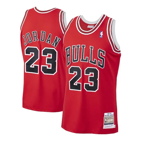 Jersey Chicago Bulls Michael Jorda Rojo