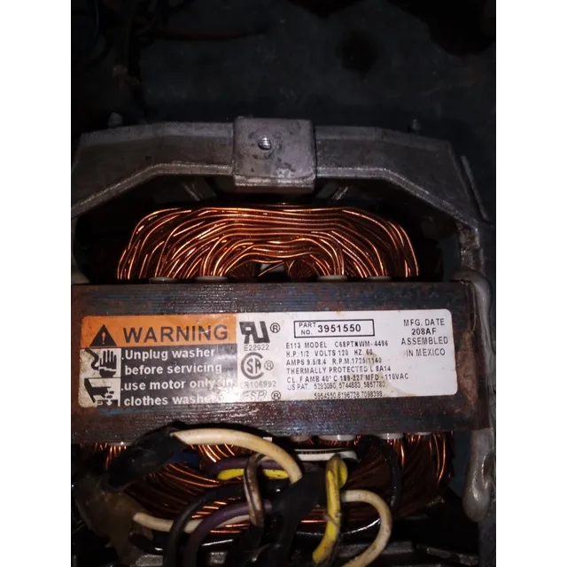 Motor De Lavadora Whirlpool Original 