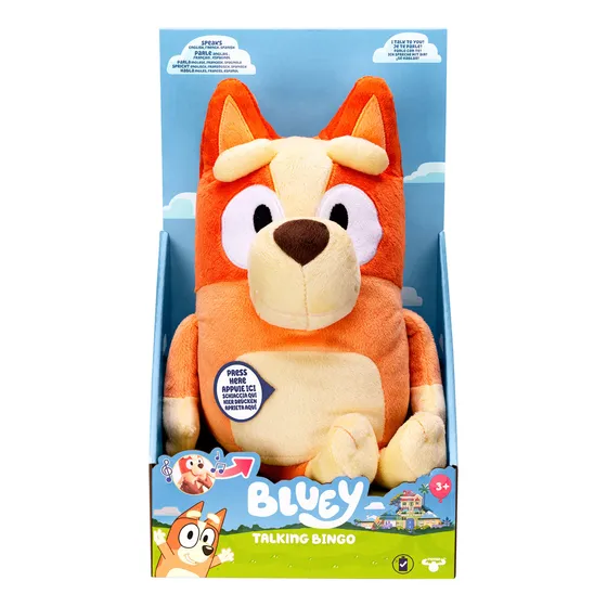 Peluche Bingo Con Sonido Bluey