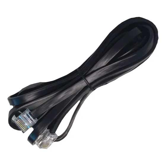 Cabo Utp Rj45 Flex 8 Vias 2 Metros Telefone Ip V3001 V3501