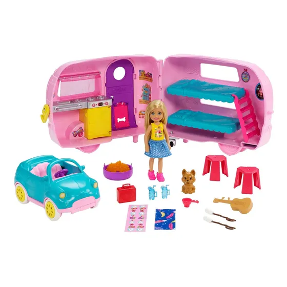 Caravana Barbie Club Chelsea - Mattel