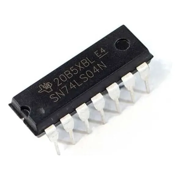 100pzs 7404 74ls04 Compuerta Lógica Not Circuito Integrado