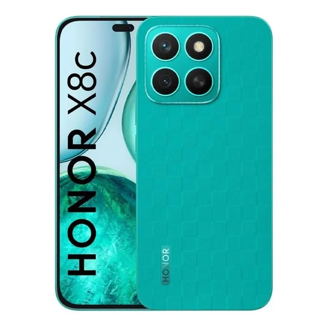 Celular Honor X8c Verde 8gb Ram 256gb Camara 108+5mp/50mp