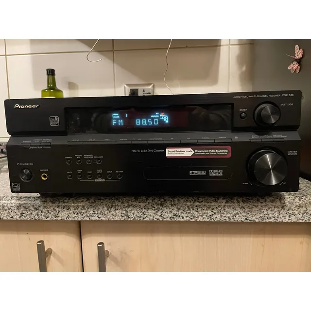Receiver Pioneer Vsx-516 Oportunidad Negro