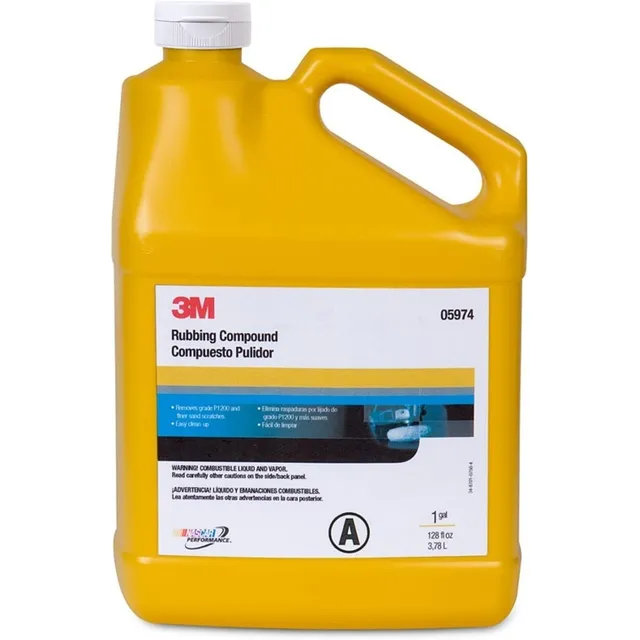 Pulitura 3m ** Paso 1 ( A ) ** Pote Amarillo 5974 (3.78 Lts)