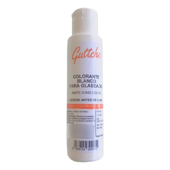Colorante Blanco Para Glaseado Guttche 20gr