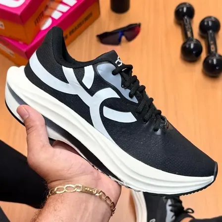 Tenis Olympikus Corre 34 Ao 43 Envio 24h Preto/branco Corre…