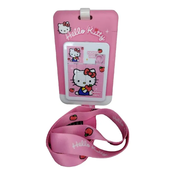 Portacarnets Plasticos Amigos Hello Kitty Con Rompecabezas