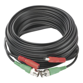 Cable Coaxial ( Bnc Rg59 ) + Alimentación / Siamés / 10 Metr Cable Coaxial ( Bnc Rg59 ) + Alimentación / Siamés / 10 Metr