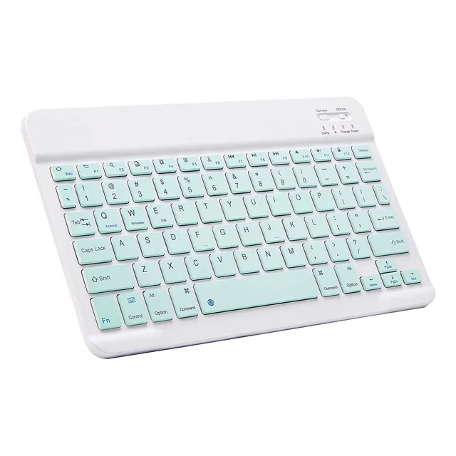 Teclado Bluetooth Ultradelgado Mini Teclado Inalámbrico Para