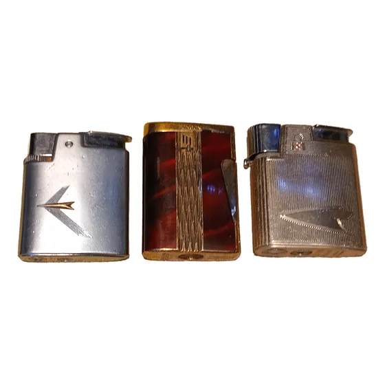 Encendedores Ronson Importados Antiguos Funcionando X 3 Leer