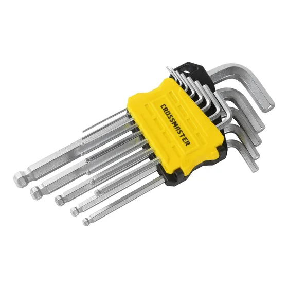 Juego 13 Llaves Hexag Largas Pulgadas Crossmaster 9942999.1