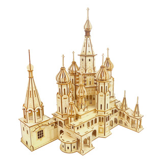 Rompecabezas 3d De Madera Diy Catedral De San Basilio Rompecabezas 3d De Madera Diy Catedral De San Basilio