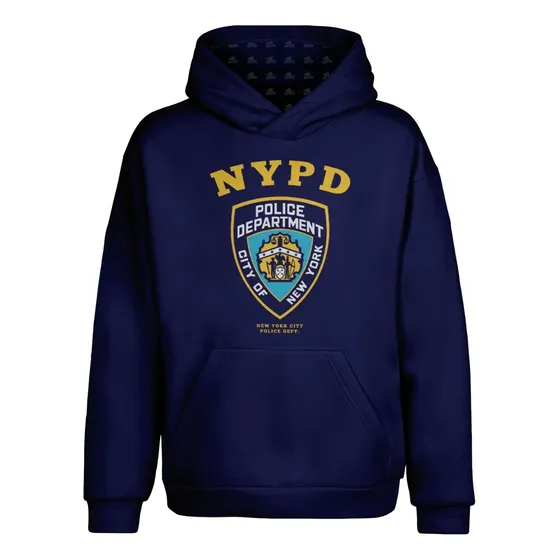 Canguro Buzo Con Capucha Police Nypd Aventureros