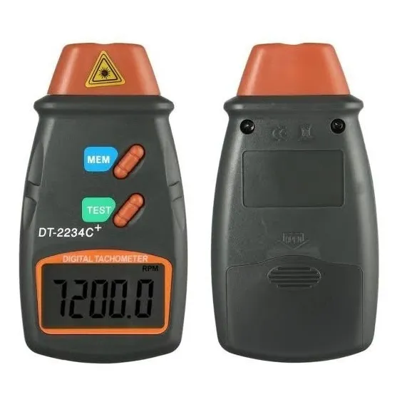 Tacometro Laser Digital No Contacto Rpm Con Laser Optico