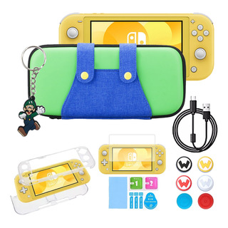 Kit De Accesorios Con Funda Para Nintendo Switch Lite 15pcs Kit De Accesorios Con Funda Para Nintendo Switch Lite 15pcs