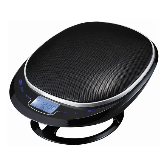 Radio Reproductor Xion Usb Panel Táctil Control Rem Xi-sd21 Color Negro