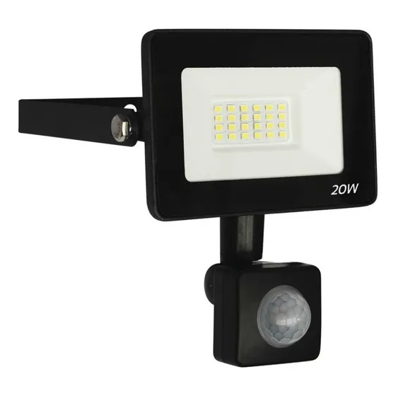Reflector Led Geneve 20w C/sensor De Movimiento Luz Fria Ful