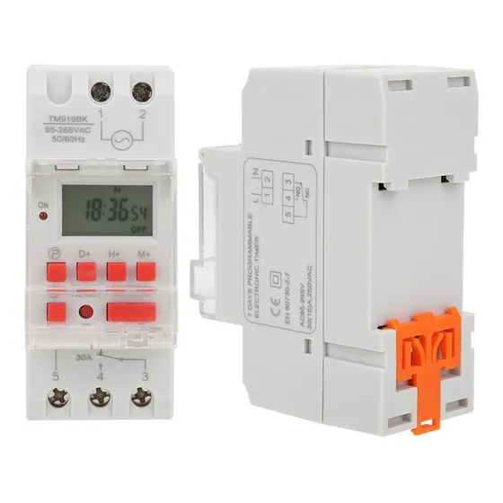 Interruptores Temporizadores Programables 24h 85 ~ 265v 30a