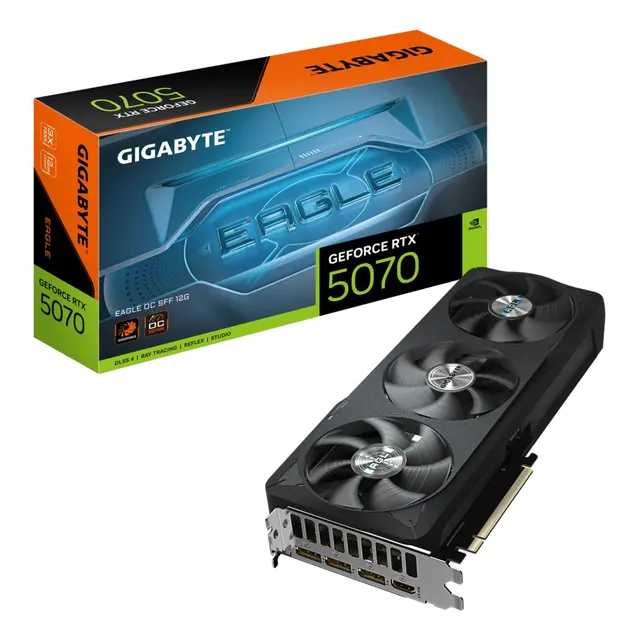 Tarjeta De Video Gigabyte Geforce RTXTM 5070 Eagle Oc Sff 12 GB