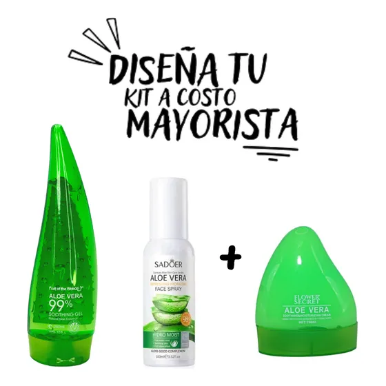 Gel Hidratante Regenerador Aloe Vera Wokali 260ml