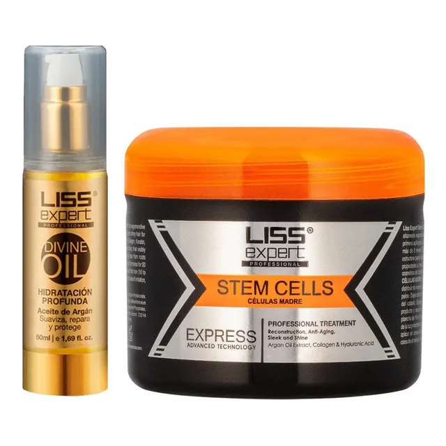 Alisado Liss Expert Células Madres 250ml + Aceite Argán 50ml