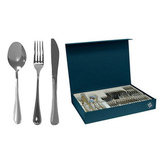 Magefesa Set De Cubiertos Acero Inoxidable 24 Pz Cordoba Color Plateado Magefesa Set De Cubiertos Acero Inoxidable 24 Pz Cordoba Color Plateado