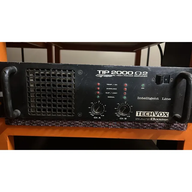 Amplificador Ciclotron Tip 2000 Potência 2 Canais
