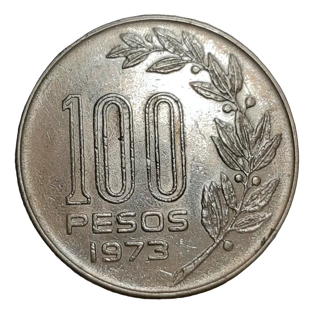 Uruguay - Moneda De 100 Pesos Año 1973