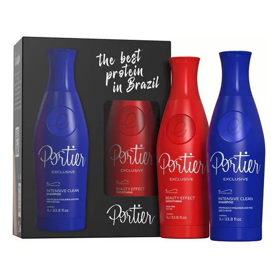 Tratamiento De Queratina Portier Exclusive 1l - Sistema Suav