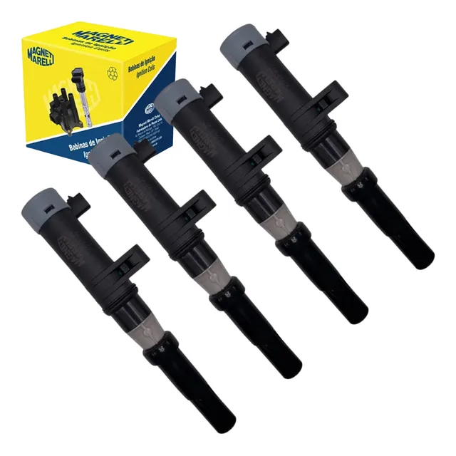 4 Bobina Ignição Marelli Clio Duster Kangoo Megane Sandero