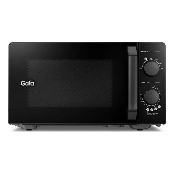 Microondas Gafa 20L Negro MG20AB 6 niveles de potencia