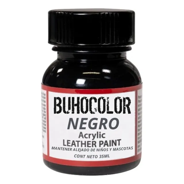 Pintura Para Cuero / Tela / Plastico 35ml Buhocolor Original