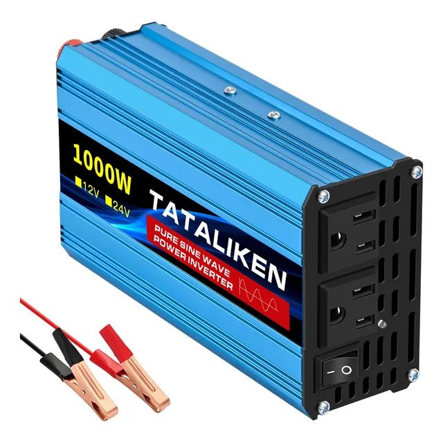 Inversor De Onda Sinusoidal Pura 12v110v 1000w Transformador