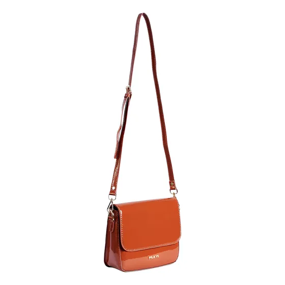 Cartera Bandolera Bolso Correa Mini Bag Charol Moda Femenina
