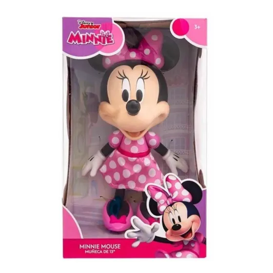 Muñeca Disney Minnie Mouse Plástico 33 Cm.