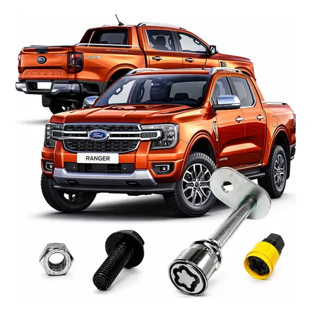 Trava Antifurto De Estepe Ford Ranger Limited 2024 2025 2026