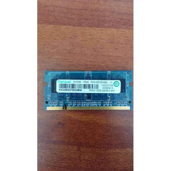 Memoria 512mb 1rx8 Ddr2 Pc2-5300s 555 Para Laptop