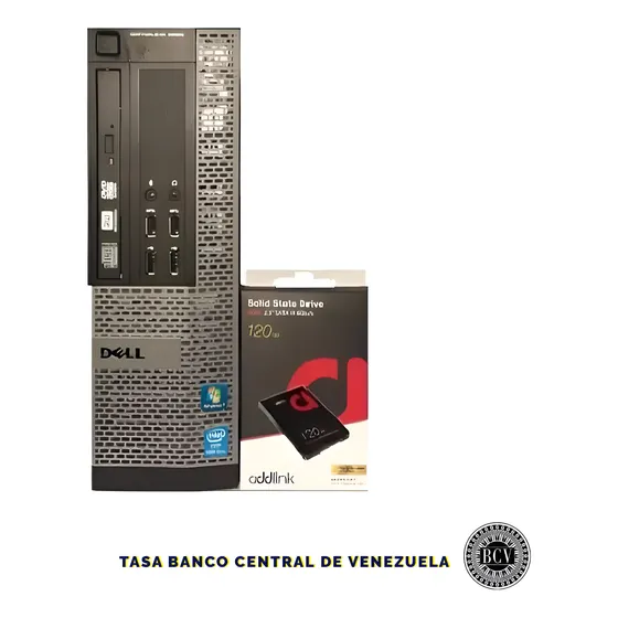 Computadora Cpu Hp Intel I3 4ta Generación 8gb Ram 120gb Ssd