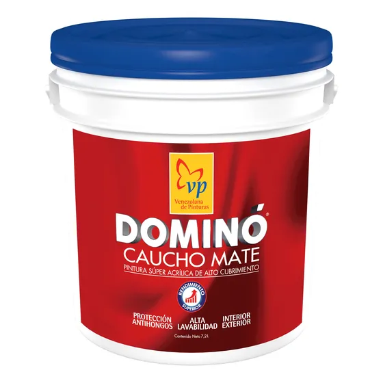 Pintura Caucho Mate Dominó 4galón Gris Concreto Vp Tipo B