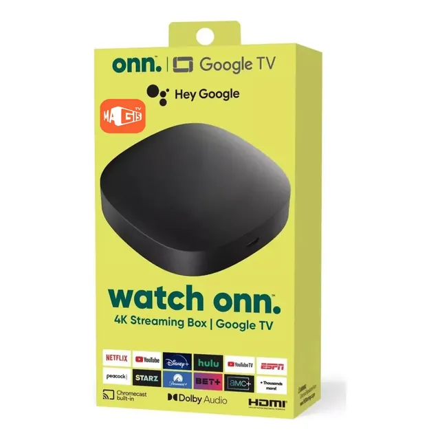 Tv Box Onn 4k Con Magis - Mejor Que Roku