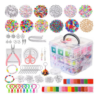 Kit Cuenta Bricolaje Para Hacer Pulseras Y Bisuteria 4655pcs Kit Cuenta Bricolaje Para Hacer Pulseras Y Bisuteria 4655pcs