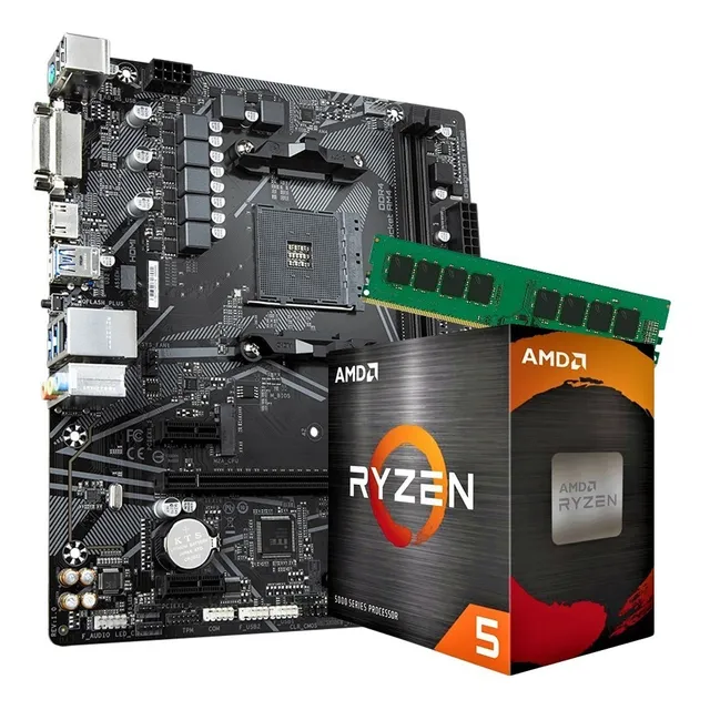 Actualizacion Combo Amd Ryzen 5 5600 + 16gb + Mother