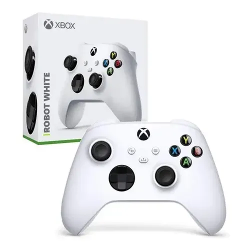 Controle X-box Serie X/s Branco Robot Sem Fio Original