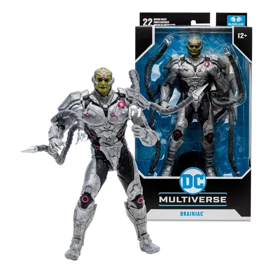 Dc Multiverse Brainiac Injustice 2 7 PuLG. Mcfarlane Replay