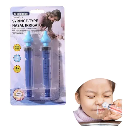 4 Jeringas Lavado Nasal Limpiador Mocos Bebes Niños Maternal