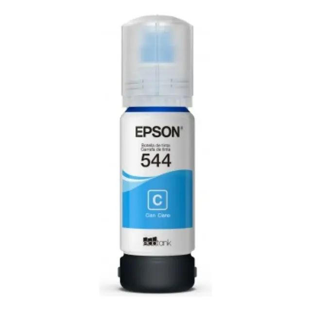 Botella De Tinta Epson Cian Dye 65ml. T544220-al