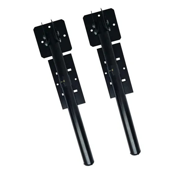 Kit 02 Suportes Para Sensor E Câmera Cftv 40 Cm